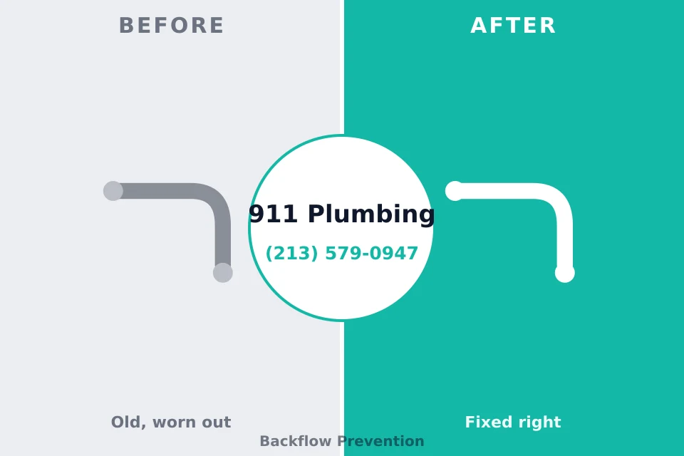 Before and after: plumbing company Avilla, AR